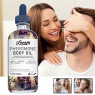 Pheromone Body Oil, Natural Cold Pressed Pheromone Body Oil Perfume for Women