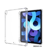 Four Corners Thickened for iPad mini 6 with Pencil Holder Clear Case for iPad 10 TPU Soft Back Cover
