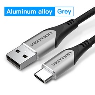 Vention สายเคเบิล Type C ชาร์จเร็ว3A Usb เพื่อพิมพ์สายข้อมูล C ชาร์จเร็ว3.0 USB C Type C สายเคเบิลสั