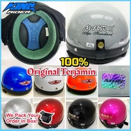 100% ORIGINAL MHR III Steng Kura Kura Half Cut Helmet Separuh All Packing In Box ORI MHR Kura