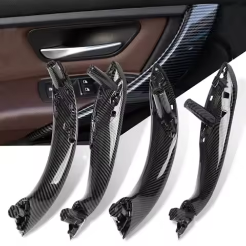 4PCS Car Interior Door Pull Handle For BMW For 3 Series 316i,318i,320i,325i,328i,for 330i,for 335i,3