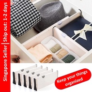 Extendable Drawer Partition - Storage Divider Kitchen Cabinet Wardrobe Clothes Socks Organizer Home Organizer