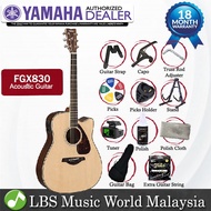 Yamaha FGX830C 41'' Dreadnought Solid Spruce Acoustic Electric Guitar With Pickup Natural (FGX830)