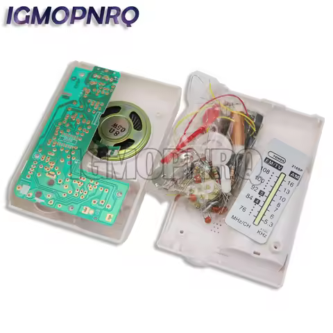 FDKJGECF CF2102 CF210SP AM/FM Stereo Radio Kit DIY Electronic Assemble Set Kit For Learner July Drop