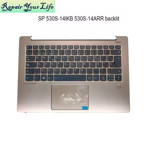 Spanish Backlight Keyboard Palmrest for Lenovo Ideapad 530S-14IKB 530S-14ARR 530S-14 laptop keyboard