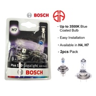 Bosch Plus 120 Gigalight 12V H4 H7 Automotive Light Car Halogen Bulb Headlight Warm White ECE R37
