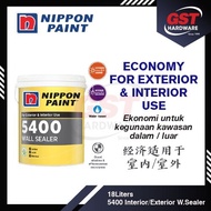 Nippon Paint 18L 5400 Exterior/Interior Wall Sealer Cat Sealer Paint Nippon Sealer Nippon Paint Undercoat 底漆