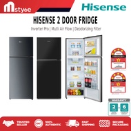 Hisense 2 Door Top Mount Refrigerator Series | 124L – 500L | Inverter | Eco-Friendly | LED Display