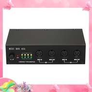 dgkUM4x4 USB MIDI Interface 4 in /4 Out 64 MIDI Channels 4i/4o + Merge 2i4o MIDI Box