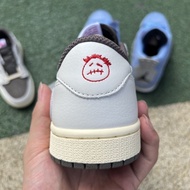 Air  1 Low OG x Travis Scott Reverse Mocha DM7866 162 ( Originals Quality 100% ) Men's And Women's S
