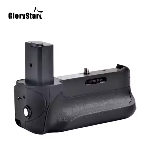 BG-A6300 Vertical Battery Grip holder for Sony A6300 A6000 A6400 A6100 Camera work with NP-FW50 batt