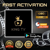 [SILA PM DULU] KING TV KINGTV KING TV MALAYSIA / 1 BULAN/ 3 BULAN / 6 BULAN SUPPORT ANDROID, SMART T