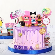 (0_0) LOL Surprise Cake / Kue Ulang Tahun / 20 cm / MOHON BACA