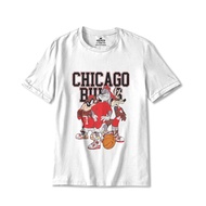 " CHICAGO BULLS" BASKETBALL T-SHIRT NBA T-SHIRT/ 24S COTTON/ MEN'S T-SHIRT/ PREMIUM T-SHIRT/