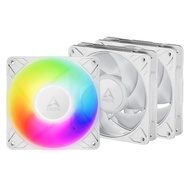 ARCTIC P12 Pro A-RGB 3 Pack - 120mm A-RGB PWM Fan With Cable Splitter - White