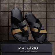 OSTAS BLACK GREY | R-203 | Jumbo Size Men's Sandals BIG Size 44 45 46 47 48