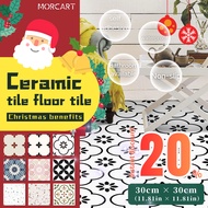 Ready Stock Waterproof Vinyl Tile Sticker for Kitchen, Floor, Bathroom - Tile Sticker Floor