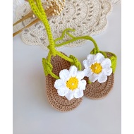 Prewalker shoes baby gladiator flower sandals