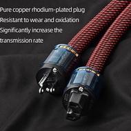 ATAUDIO HiFi Power Cable for Amplifier EU US AU Version Connector Plug High Quality 6N OCC Audio Cab