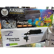 MESIN Filter box Complete Machine aquarium Pump