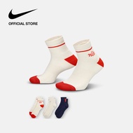 Nike Women's Everyday Plus Cushioned Ankle Socks (3 Pairs) - Multi-Color [HV6887-902]