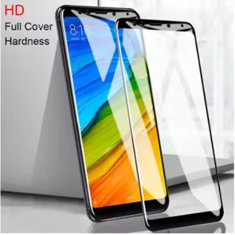 11D Tempered Glass For Xiaomi Redmi 5 Plus 5A Go 6 6A 7A S2 Full Cover Screen Protector On Redmi Not