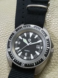 QM watch CWC MOD 致敬款 英軍 royal navy diver SBS