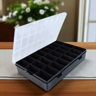 Grid Box Storage Organizer 24 Slots Jewelry Storage Box