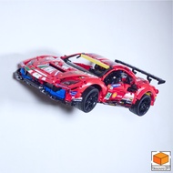 Wall Mount For Lego Technic Ferrari 488 GTE (42125) (2 In 1)