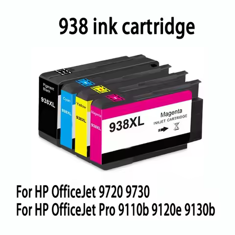 Compatible Ink Cartridge HP 938XL HP938 Ink Cartridge 938 for HP OfficeJet Pro 9110b 9120 9130 9720 