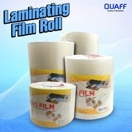 QUAFF Laminating Film Roll 125 micron Hot Laminate Roll Film Glossy, Laminator Film , Laminate FIlm