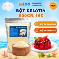 Gelatin Powder 500g/1kg for Panna Cotta, Marshmallows, Singapore Tofu, Pudding, Khuc Bach Tea 6SFOOD