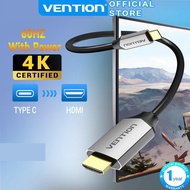 Vention 1.5M Type C To HDMI Cable 4K 60HZ HDMI Converter USB C HDMI Cable For TV Laptop Projector