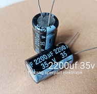 (1 Buah) KAPASITOR ELCO 2200UF 35V CAPACITOR ELCO 2200UF 35V KAPASITOR ELCO 35V 2200UF CAPACITOR ELC