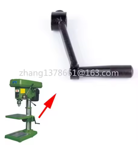 1pc Drill Press Table Crank Handle Raise Lower 14mm Bore For ZQ4113 ZQ4116 ZQ4119