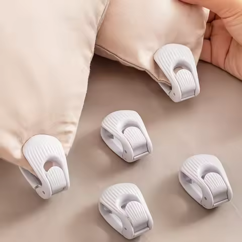 Duvet Cover Clips, Anti-Slip Quilt Holder Clips, Quilt Sheet Holder Comforter Fasteners Grippers No 
