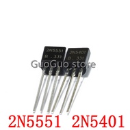 5401 200PCS 2N5401 5551 TO-92 (100PCS* 2N5401+100PCS* 2N5551 ) Bipolar Transistors BJT PNP Gen Pr Am