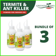 ✲ ◐ ▼ MAPECON GREENOVATIONS F3Plus Termite and Ant Killer Powder [BUNDLE OF 3]