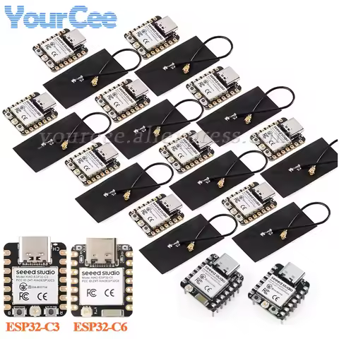 10pcs/1pc Seeed Studio XIAO ESP32C3 BLE WIFI Wireless Development Board Module ESP32 ESP32-C3 Tiny M