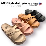 MONIGA - Koleksi Baru Velcro Tape Sandal Perempuan Premium | All-New Velcro Tape Comfort Women Sandals