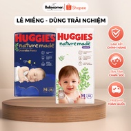 [ODD PIECE - TRIAL] Huggies Nature Made diapers / diapers / stickers, OVN night NB/ S/M/ L/ XL/2XL 1