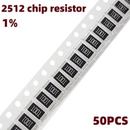 2512 SMD Resistor 1% Tolerance Full Resistance Value Available, 50PCS Per Pack, High Power Chip Resi