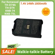 For Kenwood TH-D74A TH-D74 KNB-74 KNB-75L Walkie-talkie Brand New High Quality 7.4V 14Wh 1800mAh Rep