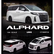 Toy Car TOYOTA Alphard MPV For Kids Die Cast Van Model Small Collection Gift Suitable Display.