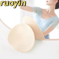 Women Bra Pad Ballet Dance Dedicated Bra Spacer Oval Sponge Pad Yoga Bikini Top Bra Pad Insert