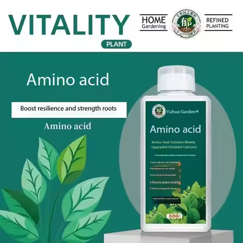 Amino Acid Solution Fertilizer For Outdoor & Indoor Plant,House Plant,Cuttings,Orchids,&Turf-Organic