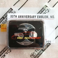 * Emblem Logo 50 Years 50 Years Anniversary Toyota Genuine 100% Original