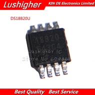 10 Pcs DS18B20U MSOP8 DS18B20 18B20 MSOP-8 18B20U DS18B20U+TR