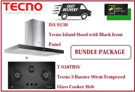 TECNO HOOD AND HOB BUNDLE PACKAGE FOR (ISA 9238 &amp; T 938TRSV) / FREE EXPRESS DELIVERY