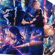 UNGU [BUY 3 GET 2][read desc!] Project sekai unofficial photocard event [Purple band] [band biru] [b